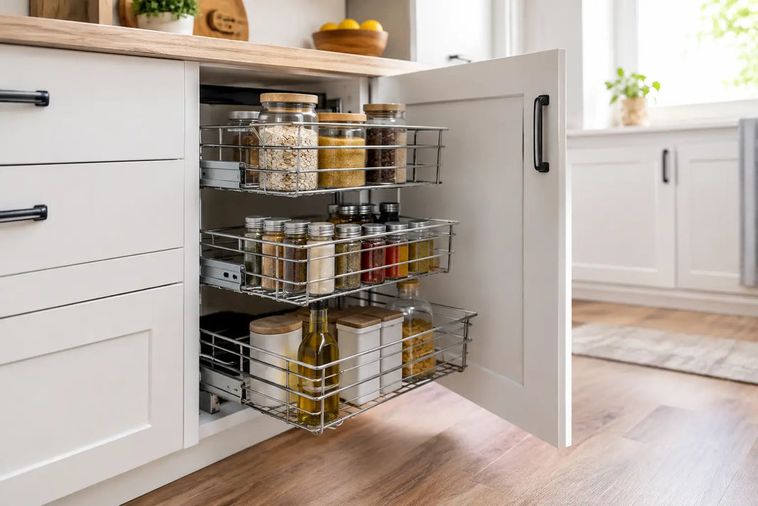 Kitchen Baskets That Make Every Cabinet Work