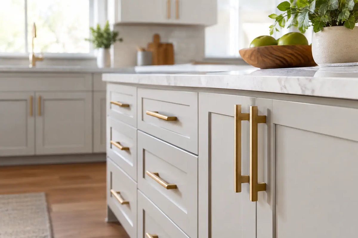 Cabinet Handles That Finish a Kitchen Properly