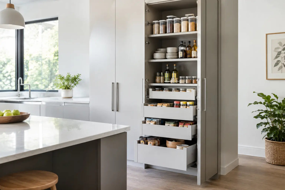 Tall Kitchen Unit Storage That Works Harder