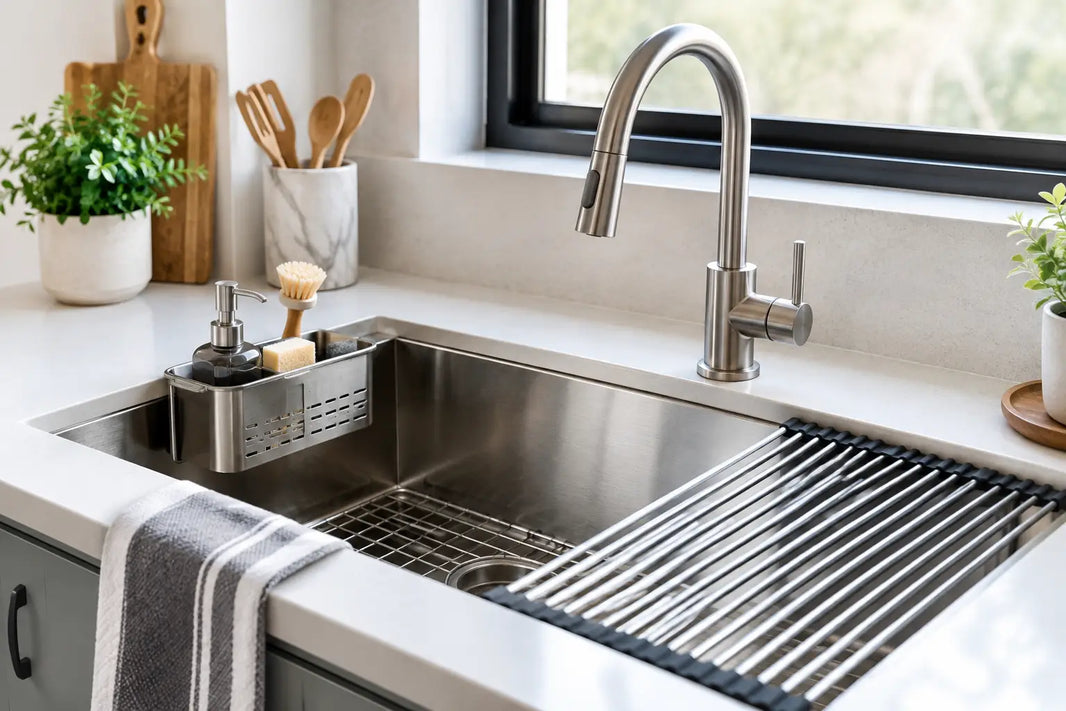 Kitchen Sink Accessories That Earn Their Space