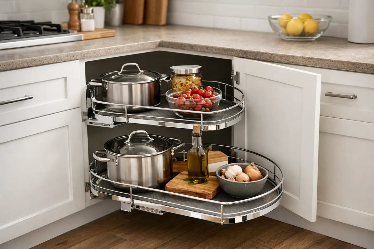 Kitchen Corner Basket Solutions That Work