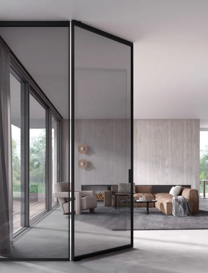 PIVOT DOOR _ GLASS