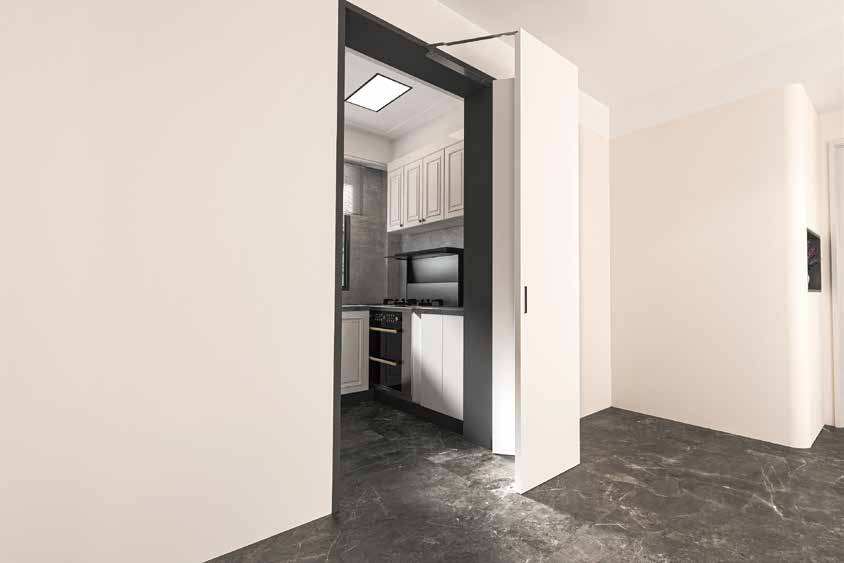 EPS-ELKY-OPK-180° Folding Door(right open)-Fullset