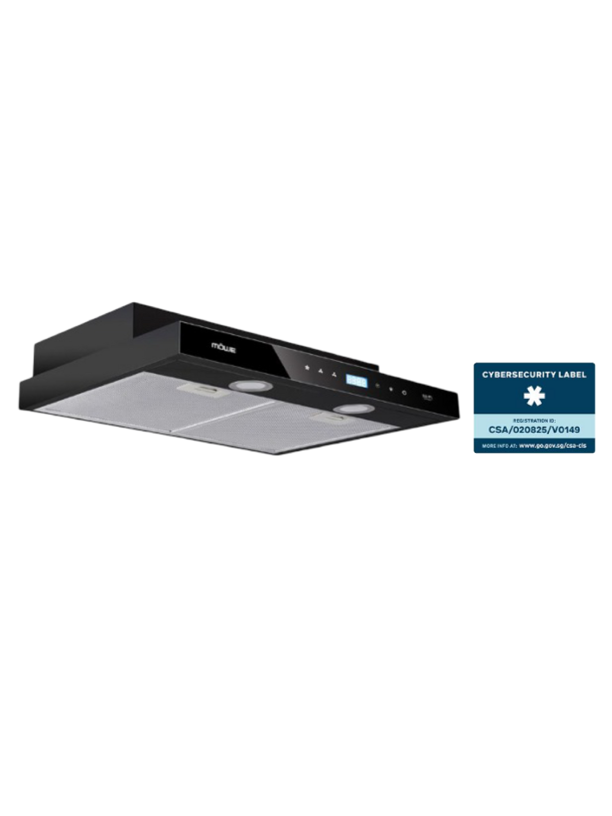 60 cm Wifi Slim Hood Glass