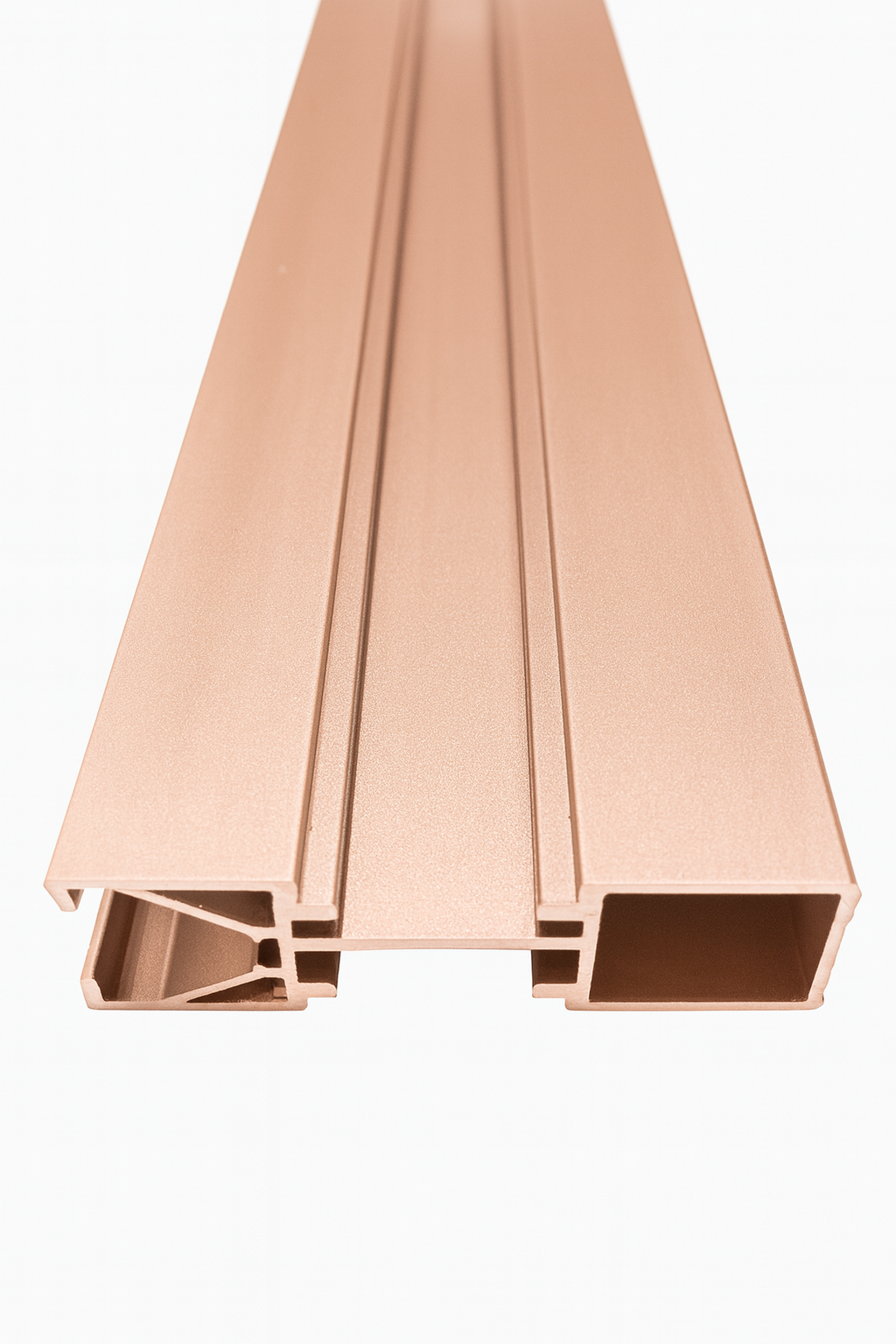 ALUMINIUM ROSE GOLD FINISH POLES(OPT. W/LED)-3.0M