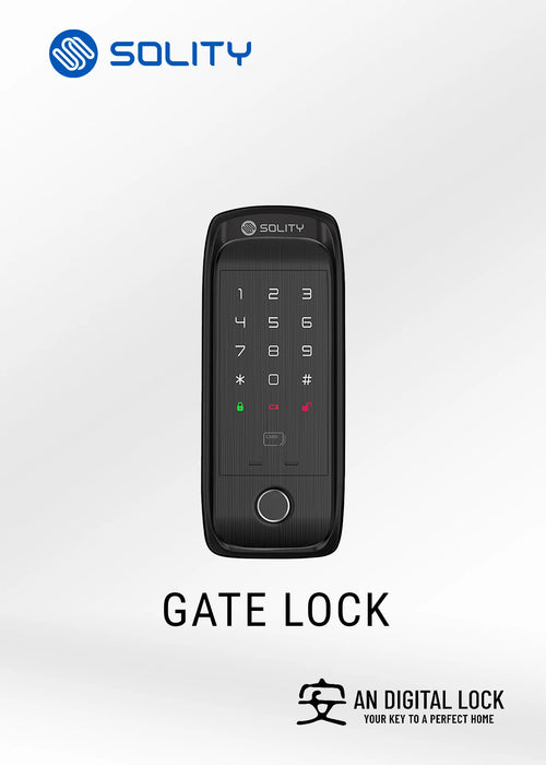 Solity GD-60BK (Gate Lock)