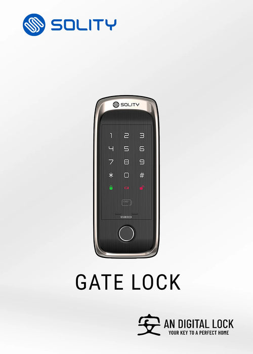 Solity GD-60BK (Gate Lock)