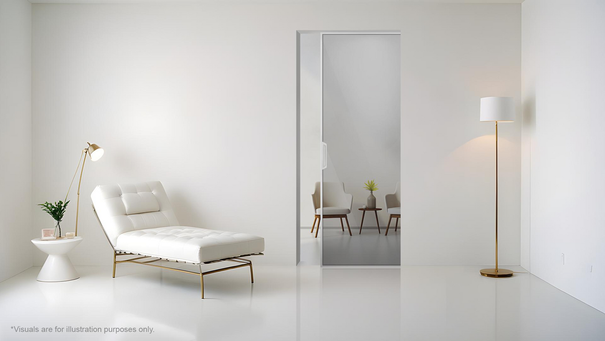 (35x08) Eclipsed Single Panel Sliding Door