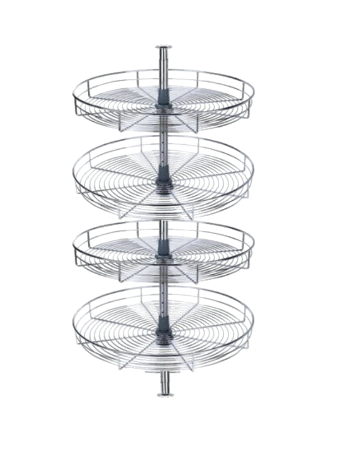EXCEL - 360 Degree Turnable Corner Basket (4pcs Basket)