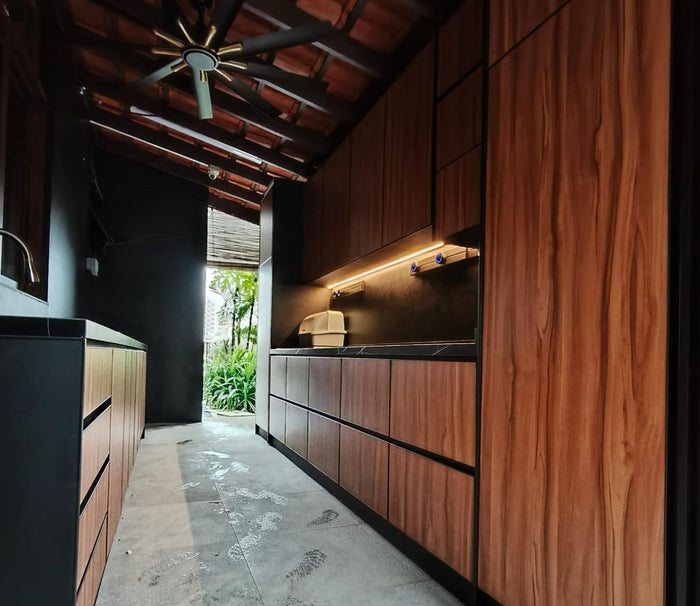 Compact Aluminum Kitchen Cabinet - Premium Package