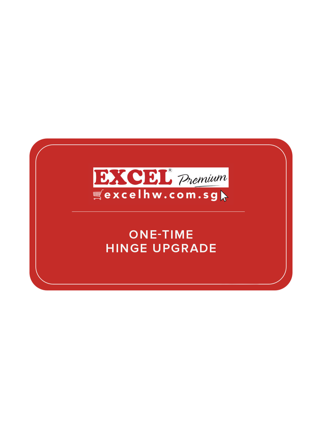 One-Time Upgrade (Etichetta SUS304 Matte Black Stainless Steel Hinges)