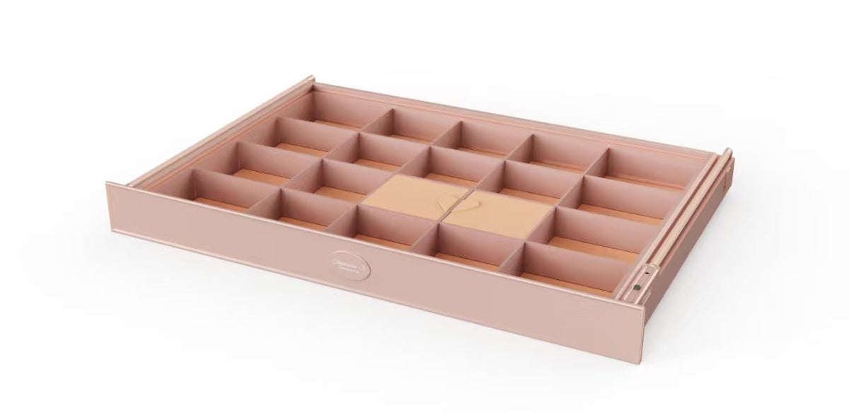 Chémarw 3-Dorabella Rose Gold Wardrobe Jewellery Organiser System