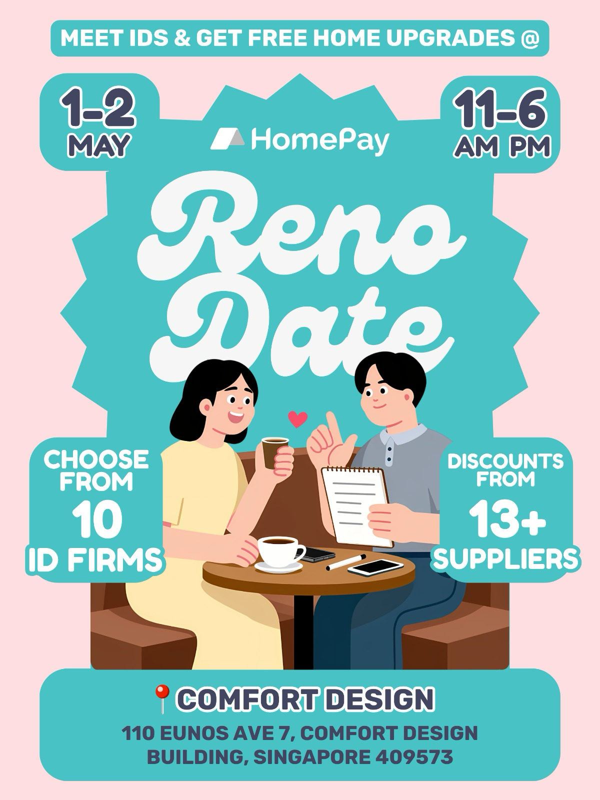 [HomePay] Reno Date at Comfort Design