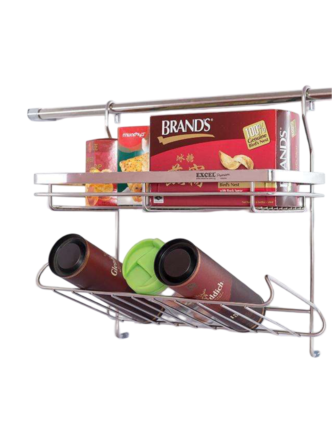 ITALIAN Series Sus304 2 Tier Double Sauce Rack