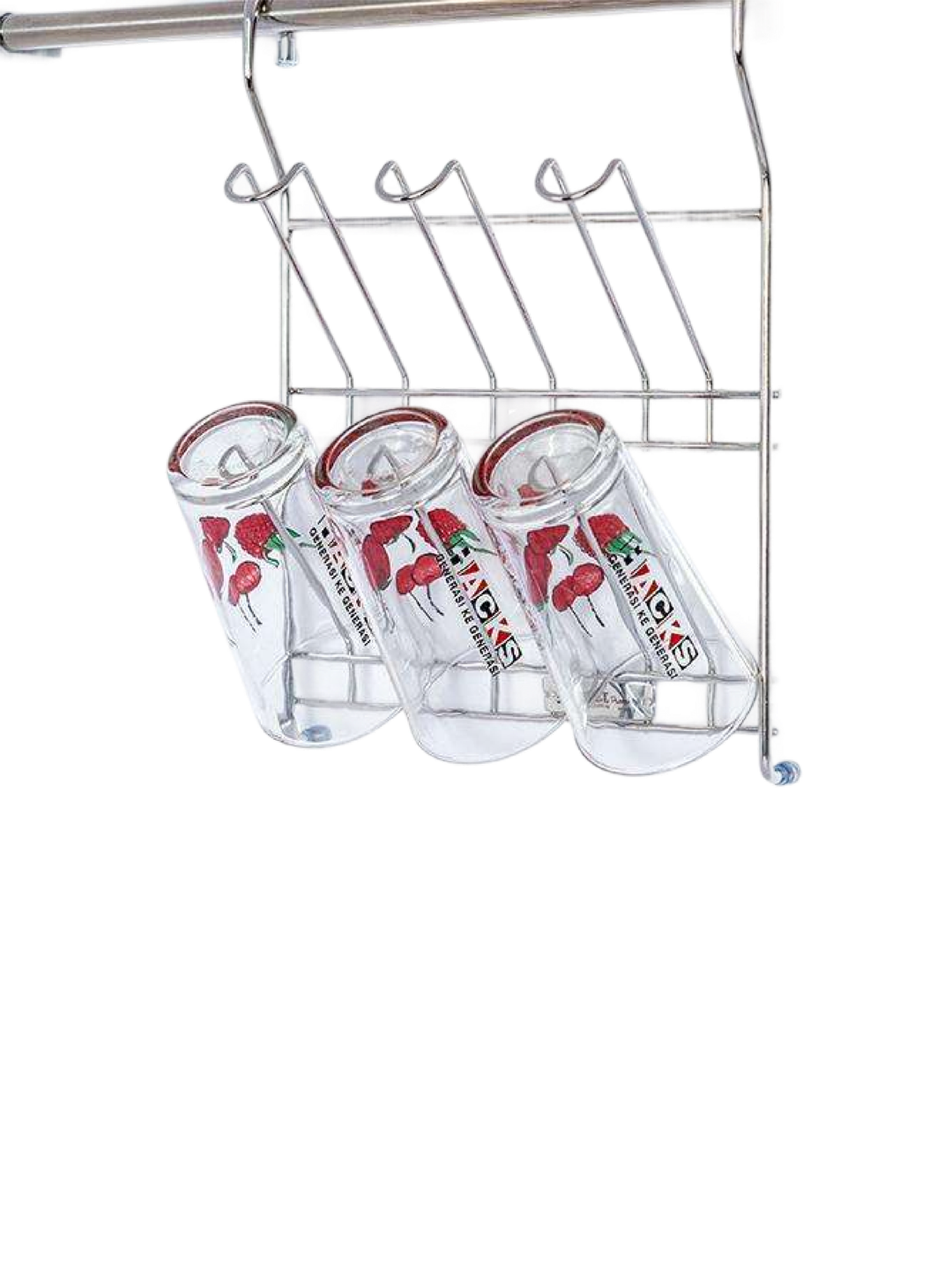 ITALIAN Series Sus304 Cup Holder W/Hanging Rod & D.I.Y. Bracket