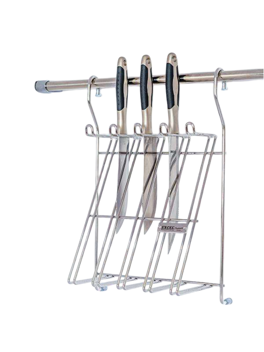 ITALIAN Series Sus304 Knife Holder Rack W/Hanging
