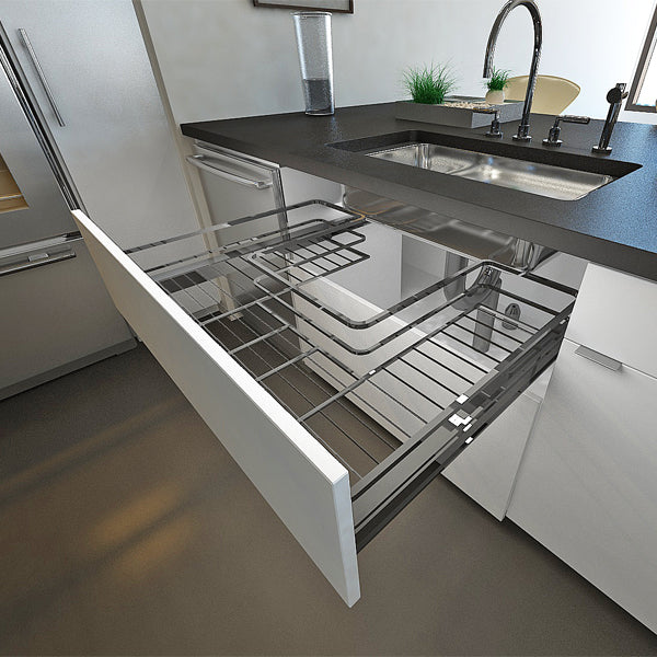 Ermanno SUS304 Sink Pull-Out U Basket