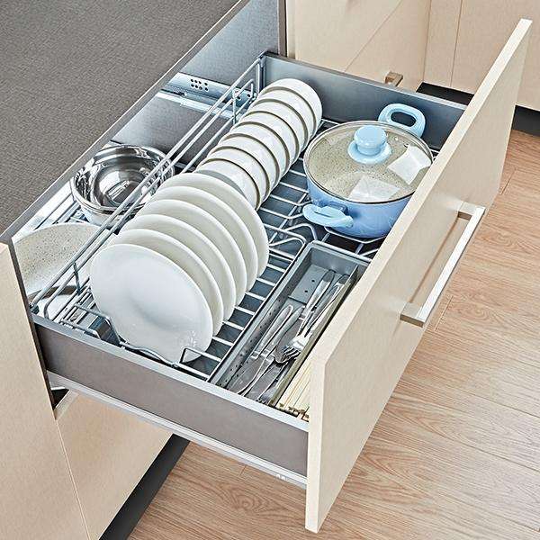 EXCEL Bene Three-sided Stainless Steel Basket