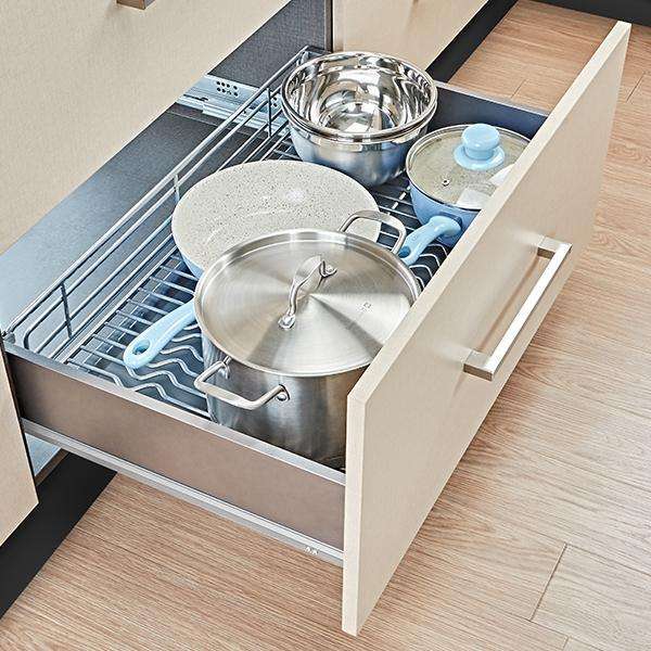 EXCEL Unico Three-sided Stainless Steel Basket